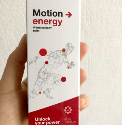 Package with Motion Energy balm, photo by Anna's review