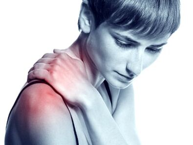 shoulder joint pain due to arthrosis