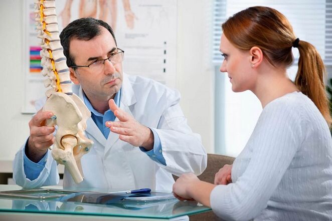Resort to a specialist for the treatment of lumbar osteochondicity