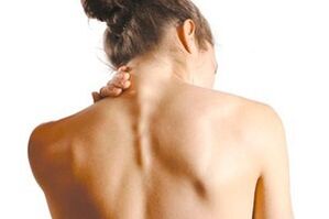 neck pain with cervical osteochondria